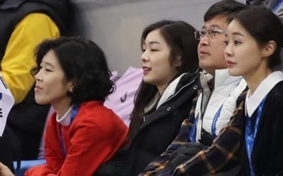 '피겨여왕' 김연아도 민유라-겜린 '아리랑' 응원