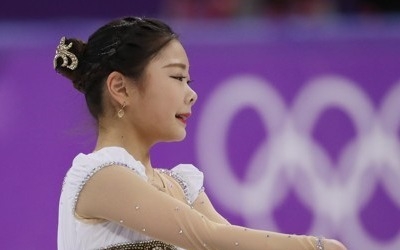 한국 최연소 선수 김하늘 "큰 실수 없어 만족해요"