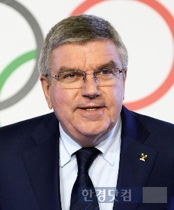 토마스 바흐 IOC 위원장이 9일 단국대에서 명예박사학위를 받는다. / 사진=단국대 제공