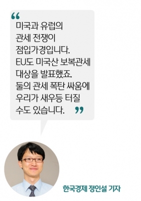  미국 이어 EU에서도 관세폭탄 맞나…이번주 분수령