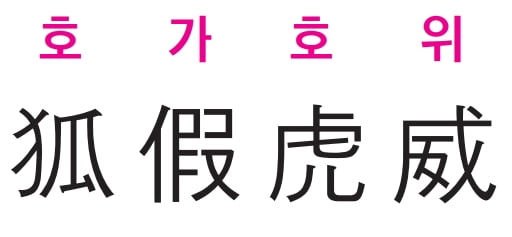 [신동열의 고사성어 읽기] 남의 권세나 위세를 자기 것인양 과시하다 - 전국책 - 