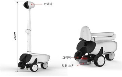 스킵 모드(왼쪽)와 투구 모드의 '컬리'. / 사진=고려대 제공