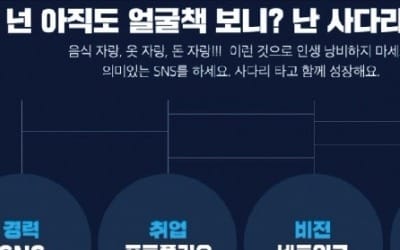  취준생 SNS 이력서 사다리를 아시나요?