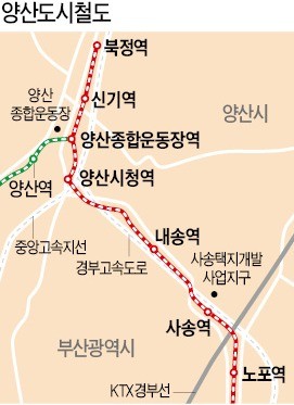 경남 '양산도시철도' 11년 만에 첫 삽