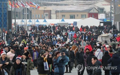 평창올림픽 개최지 500만명 방문… 단일 국제행사 최대 규모