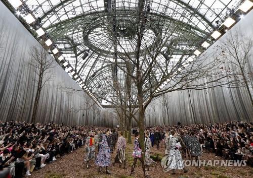 패션쇼 위해 백년 된 나무 벤 샤넬…환경단체 맹비난