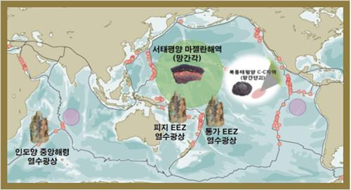 한국, '해저노다지' 망간각 독점 탐사한다…"서울 면적 6배"