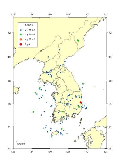 작년 지진 223회 발생… 규모 점차 커지고 발생도 잦아져