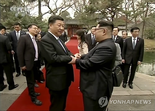 시진핑 측근 왕치산·왕후닝 북중회담 배석… "북한문제 직접 챙겨"