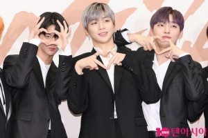 [TEN PHOTO] 배진영-강다니엘-윤지성 &#39;귀요미 삼대장&#39;