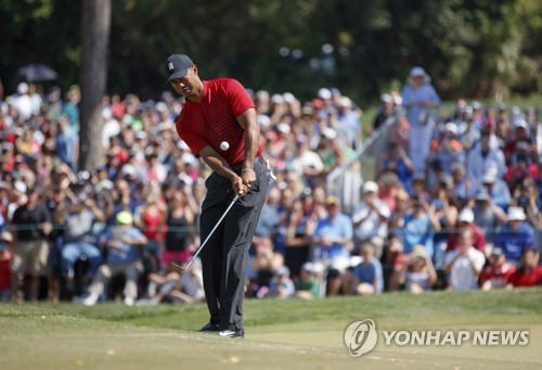 PGA투어 홈피 "타이거 우즈가 우승 후보 1순위"