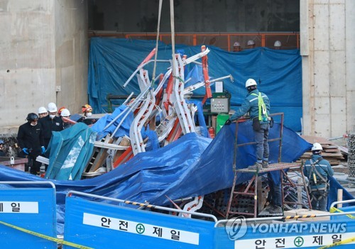 엘시티 참사 부른 고층작업대 추락 원인은… "이번에도 인재"