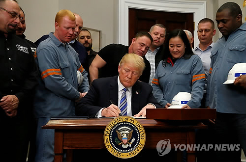 미국발 무역전쟁 전운 짙어져… 한국경제 불안 확산