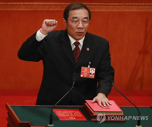 중국 전인대 투표도 안 끝났는데 '당선 발표' 해프닝