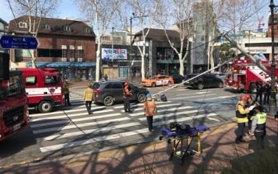 전국 곳곳 강풍 '맹위'… 기상청 "내일 저녁부터 점차 잠잠"