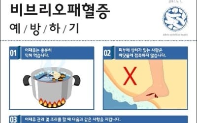 "어패류 날 것으로 먹지마세요"… 올해 첫 비브리오패혈증균 검출