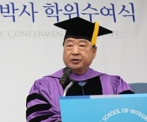 서울과학종합대학원, 이희범 평창 조직위원장에 명예박사