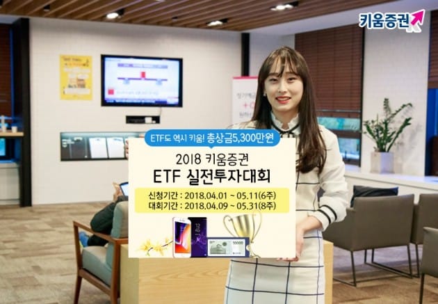 키움證, 총상금 5300만원 규모 ETF 실전투자대회 개최