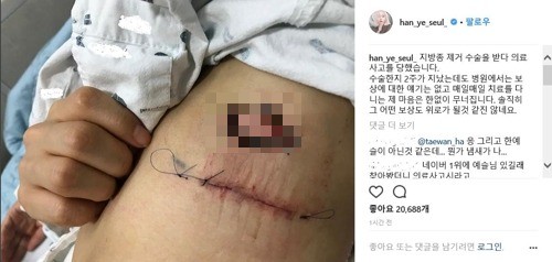 사진=한예슬 인스타그램