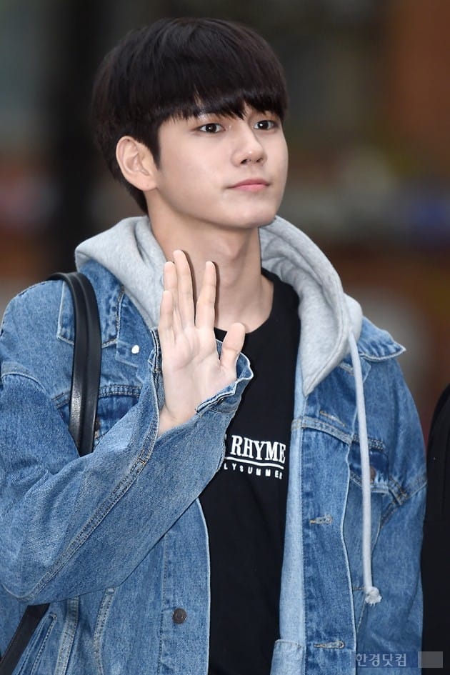 [포토] 워너원 옹성우, '얼굴 가득 귀여움~'