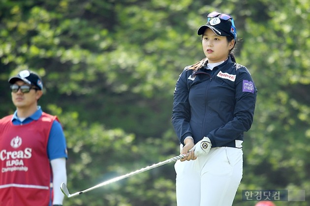 [포토] 최혜진, '만족스럽지 못한 표정'