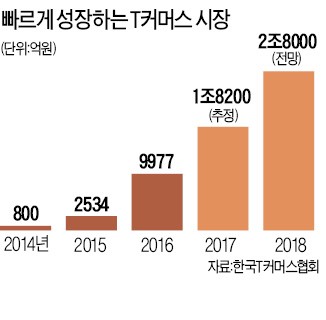 SK스토아 "T커머스 거래액 2兆 달성할 것"