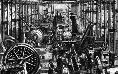  산업혁명이 영국에서 일어난 이유