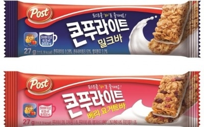 '포스트 콘푸라이트바' 300만개 판매 돌파