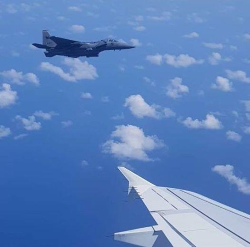 '폭탄있다' 승객 거짓말에 싱가포르 항공기 회항·전투기 출격