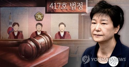 박근혜 삼성 뇌물, 승마 지원 유죄…재단·센터 지원 무죄
