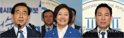 민주 서울시장 주자들, 미세먼지·부동산 정책 또 '설전'