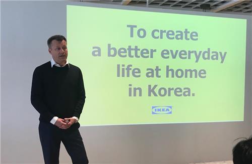 이케아그룹 CEO "도심형 매장으로 한국 소비자 접근성 높이겠다"