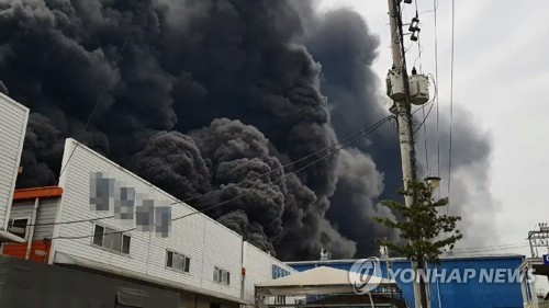 인천 화학공장 일대 한때 불바다… "인명피해 확인 안돼"