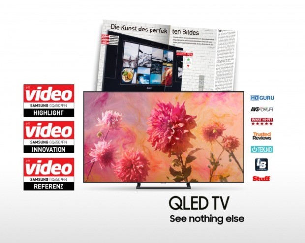 삼성 QLED TV, 역대 '최고 TV' 극찬 쏟아져