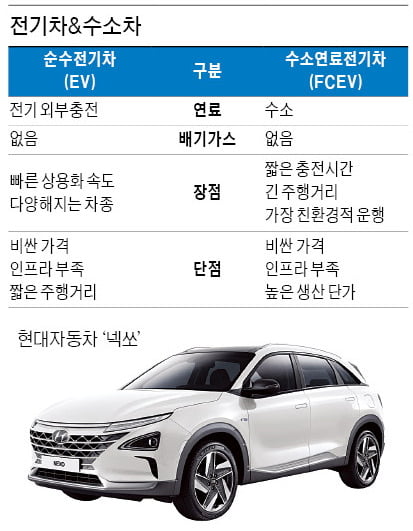 [Cover Story-헷갈리는 친환경차 기준] 차세대 친환경차 대세는 전기차·수소차...