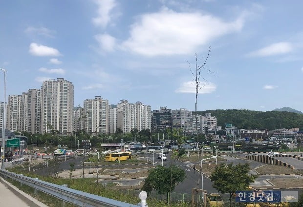 4호선 연장 진접역이 들어설 경기 남양주시 진접지구 일원. 양길성 기자