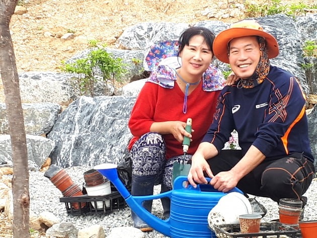 임중식, 한선희 씨 부부의 모습. 김경래 대표 제공