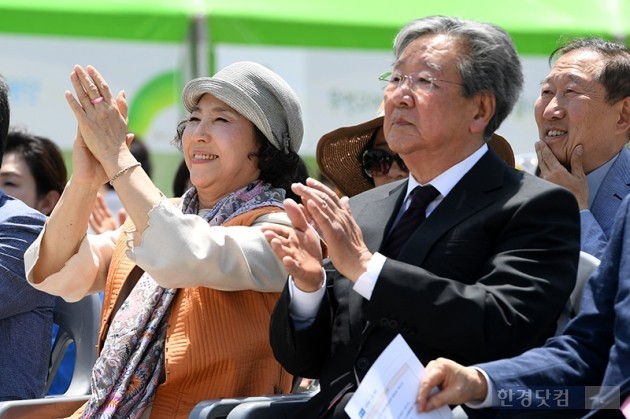 [포토] 고두심-최불암, '초록우산 어린이재단 70주년 축하합니다'