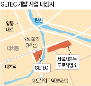 SETEC 두 배로 키운다...공사기간 마곡에 임시 이전