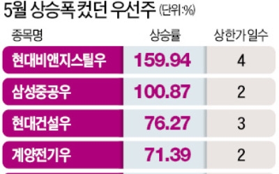 우선株 이상과열… '투자주의보'