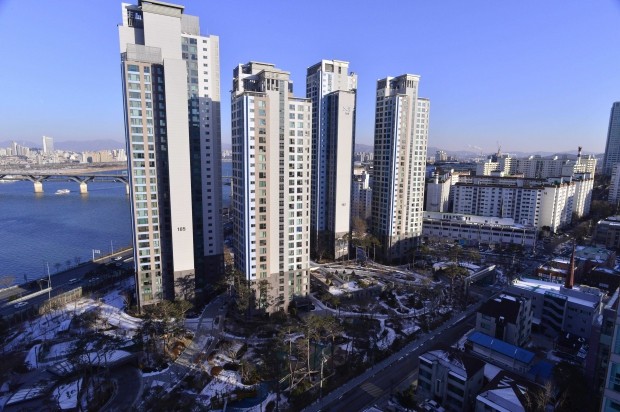 국내 가장 비싼 아파트 단지, 청담동 아파트 단지, 청담 자이. 정동헌 기자 dhchung@hankyung.com