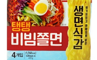 풀무원 '생면식감 탱탱 비빔쫄면', 출시 한달만에 200만 봉지 판매