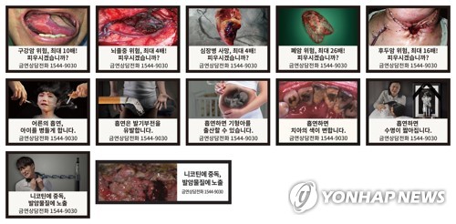 담배협회, 담뱃갑 경고그림 시안에 반발…"결정 재고해야"