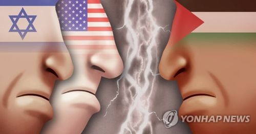 이스라엘군 발포로 팔레스타인 시위대 58명 사망·2700명 부상