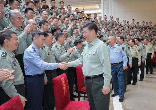 시진핑, 높은 수준의 군사과학 연구기구 건설 강조