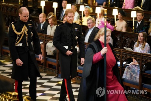 영국 해리 왕자·여배우 마클 전세계 축복 속 '로열 웨딩'