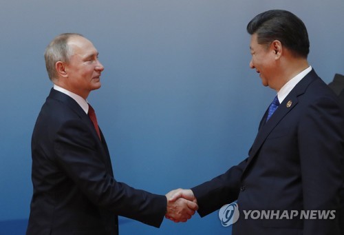 푸틴, 내달 초 중국 방문… "상하이협력기구 정상회의 참석"