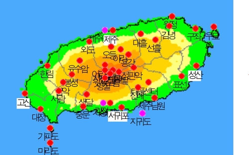 혼란 주던 제주도내 기상관측지점 이름 일부 변경된다