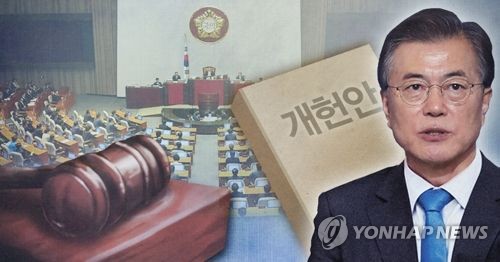 국회 오늘 본회의서 정부개헌안 심의… 野 불참에 표결 불발 전망