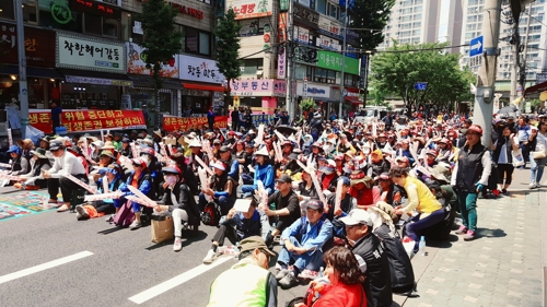 30돌 맞은 노점상 운동… "노점 탄압, 여전히 생존권 위협"